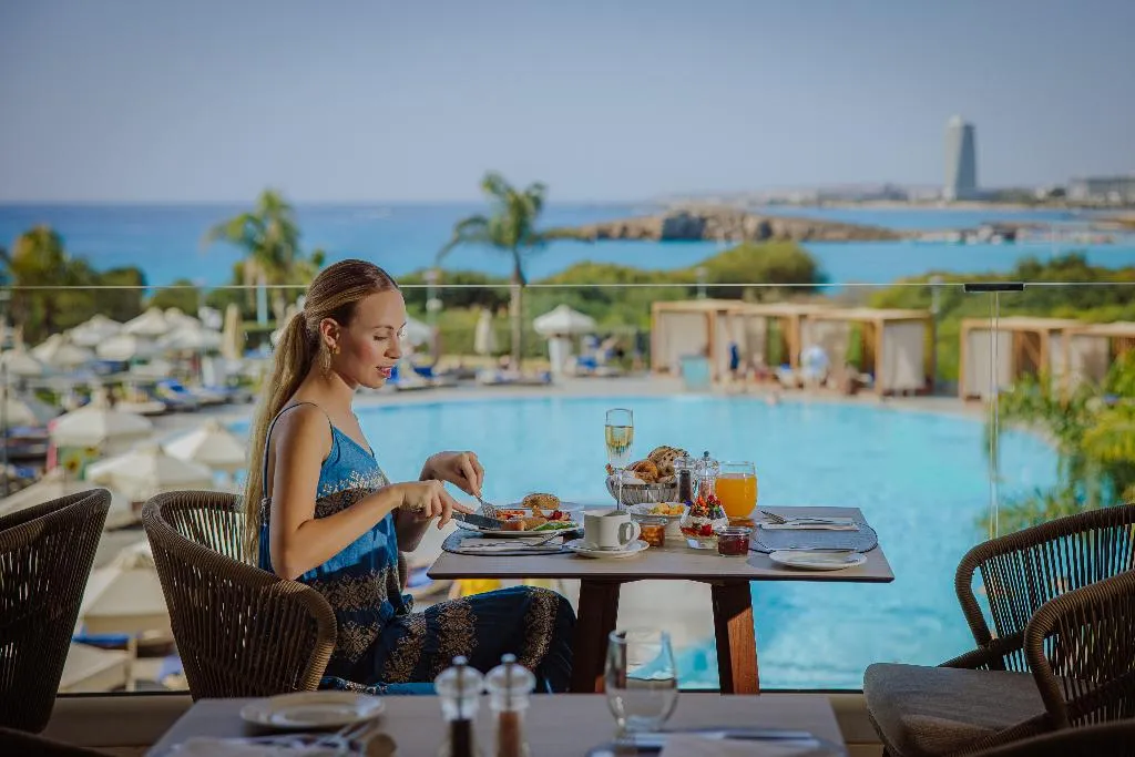 Restaurant, Nissiblu Beach Resort, Cyprus