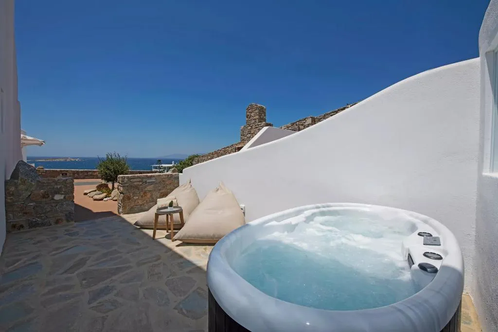 SUITE basement Room, Mykonos Bay Resort & Villas, Mykonos