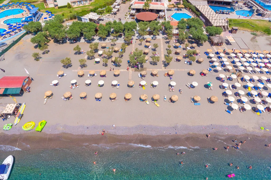 Beach, Sun Beach Lindos, Rhodes