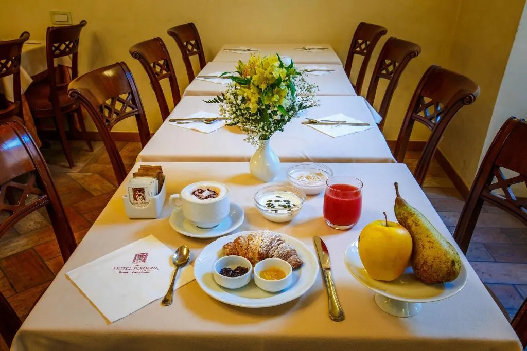 Restaurant, Hotel Fortuna, Perugia