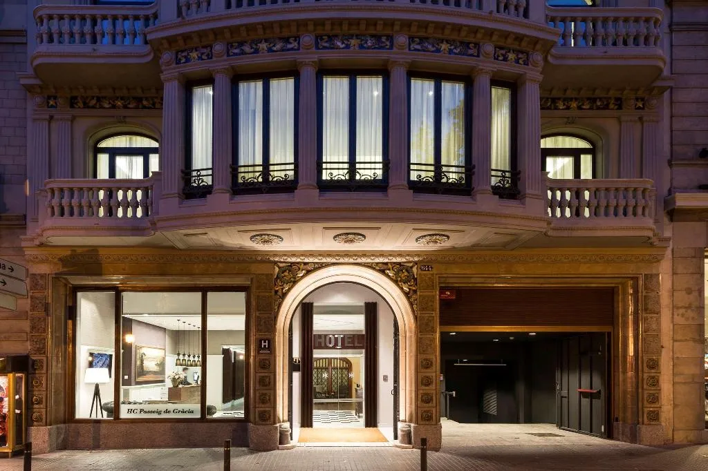 General view, Catalonia Passeig de Gracia, Barcelona