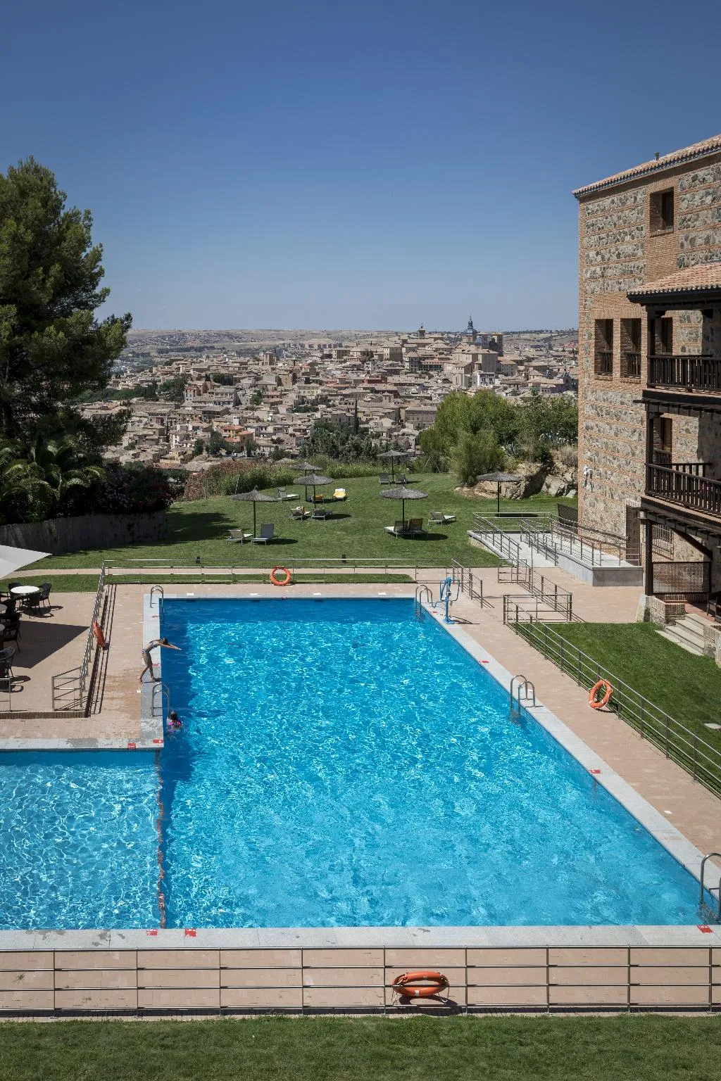 Pool, Parador de Toledo, Madrid