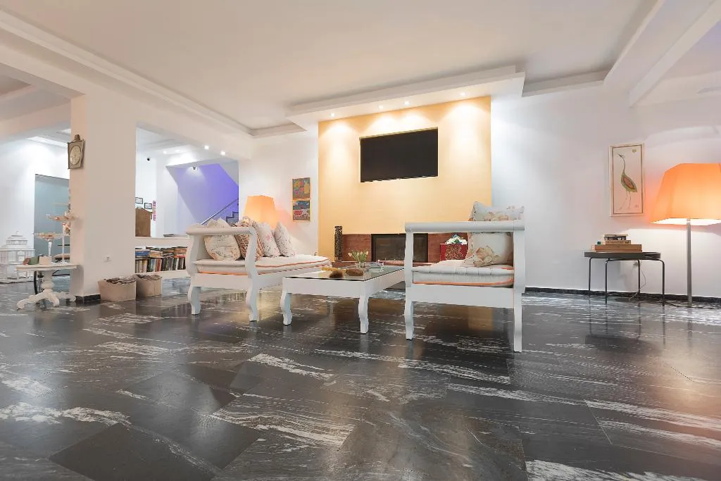 Lobby, Mandraki Village, Skiathos