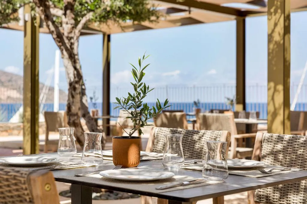 Restaurant, Zeus Eleva Mirabello Bay, Crete