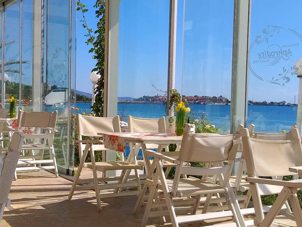 Restaurant, Aphrodite Beach Hotel, Bourgas
