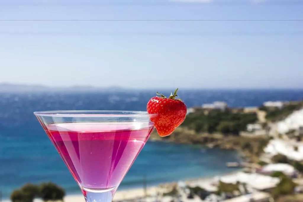 Bar, Flaskos Suites, Mykonos