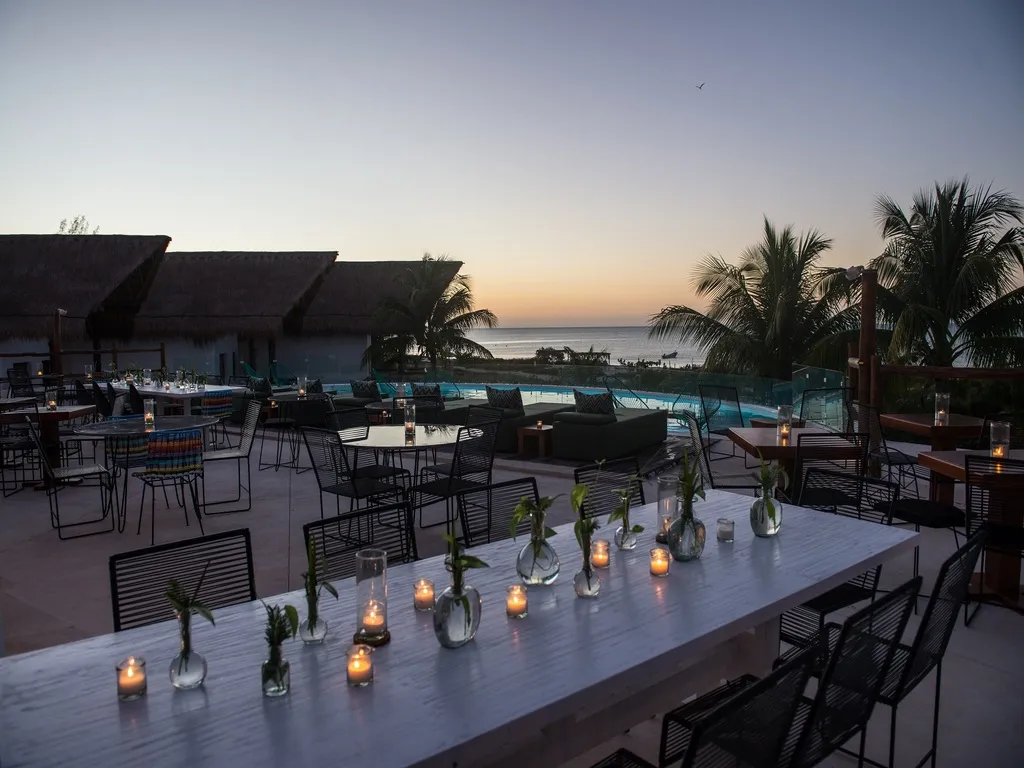 Restaurant, Villas Hm Palapas Del Mar, Cancun Area