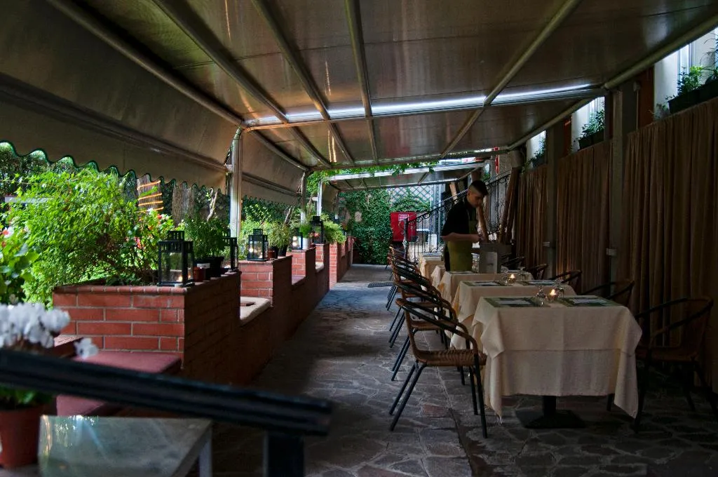 Terrace, Eco Hotel Milano & Bioriso Restaurant, Milan