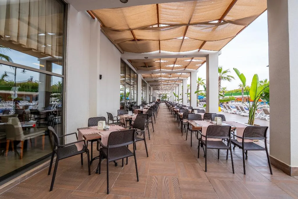 Restaurant, Linda Sunny Beach Hotel & SPA, Antalya