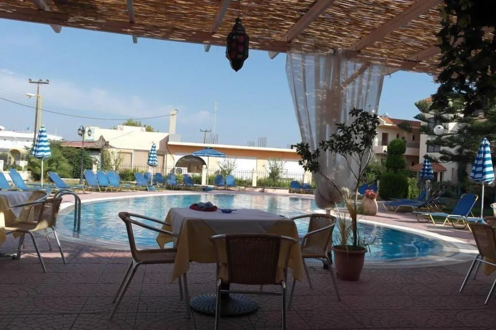 Restaurant, Lyristis Apartments Plus, Rhodes