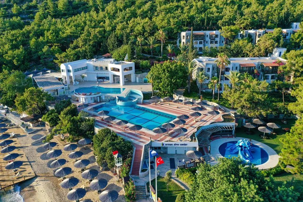 Beach, Hapimag Sea Garden Resort, Bodrum