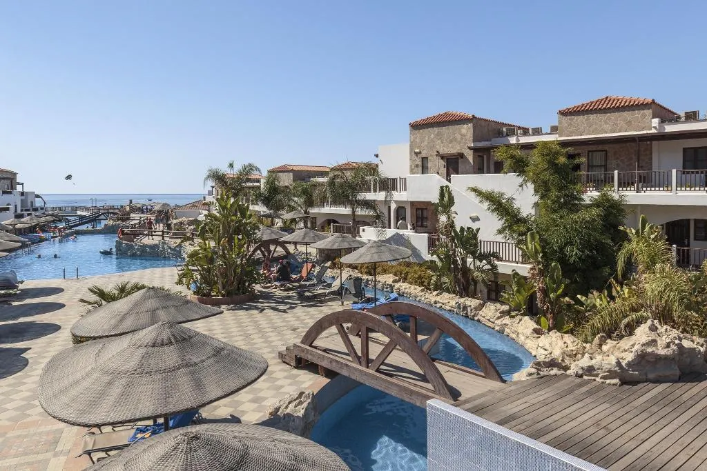 General view, Costa Lindia Beach, Rhodes