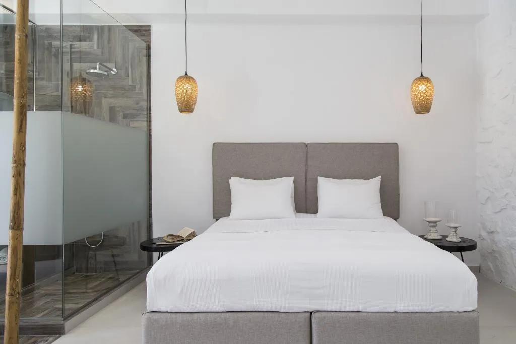 JUNIOR SUITE SEA VIEW Room, Ftelia Bay Boutique Hotel, Mykonos