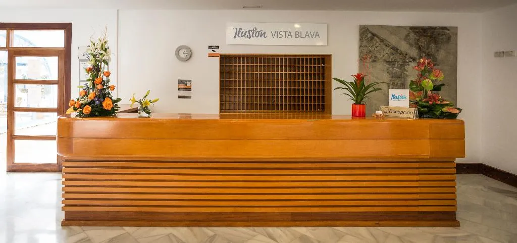 Lobby, Hotel Ilusion Vista Blava, Majorca