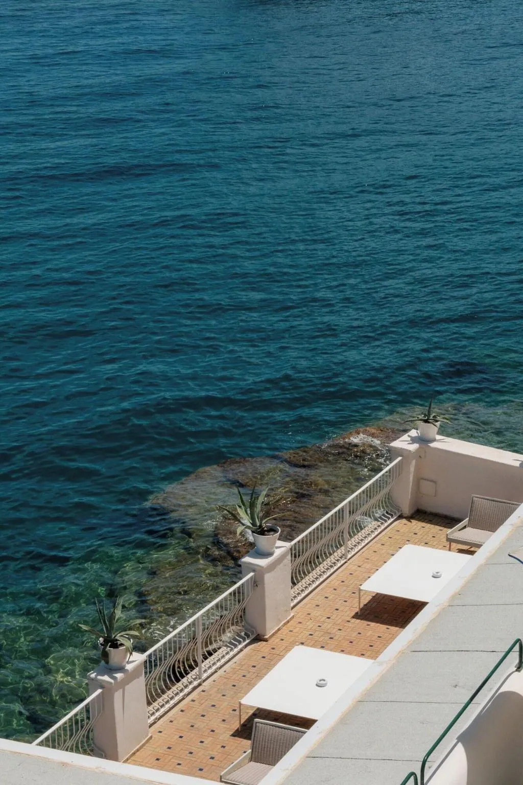 Terrace, Miramare Sea Resort and Spa, Naples