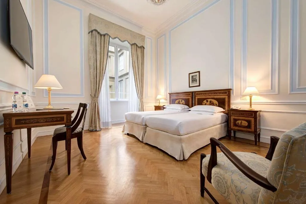 Room, Hotel Quirinale, Rome