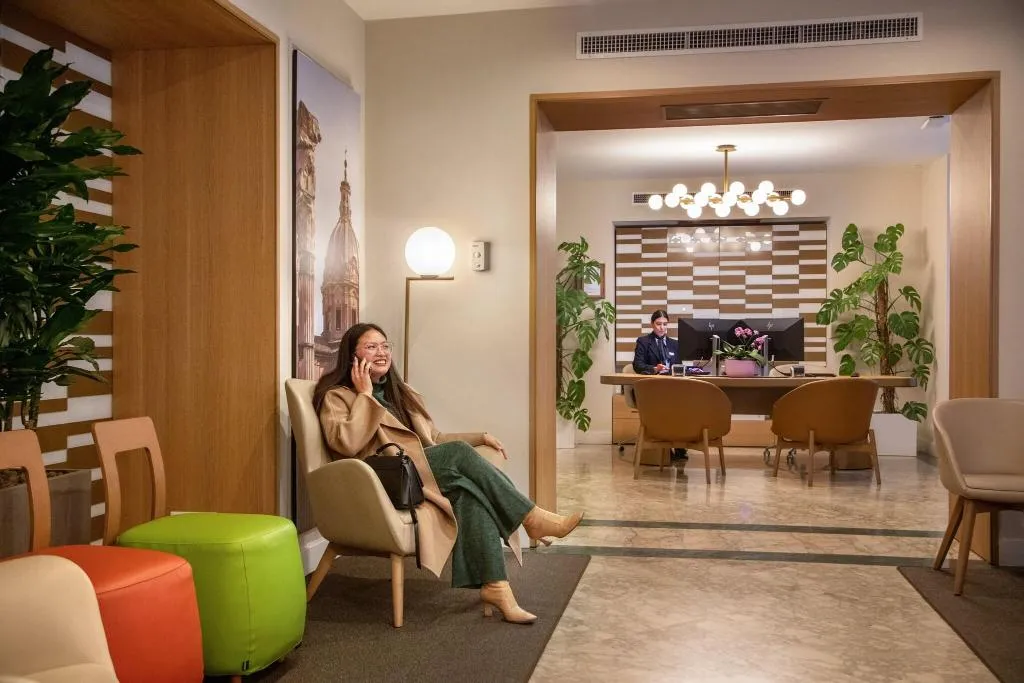 Lobby, Cosmopolita Hotel Rome, Tapestry Collection by Hil, Rome