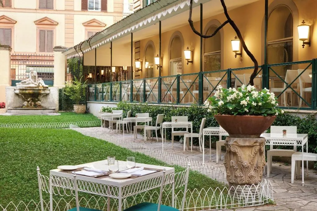 Terrace, Hotel Quirinale, Rome