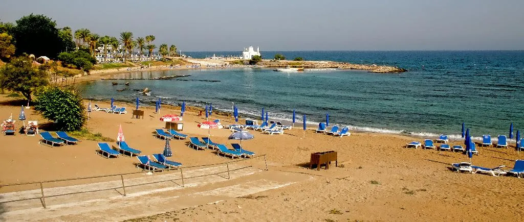 Beach, Anais Bay Hotel, Cyprus