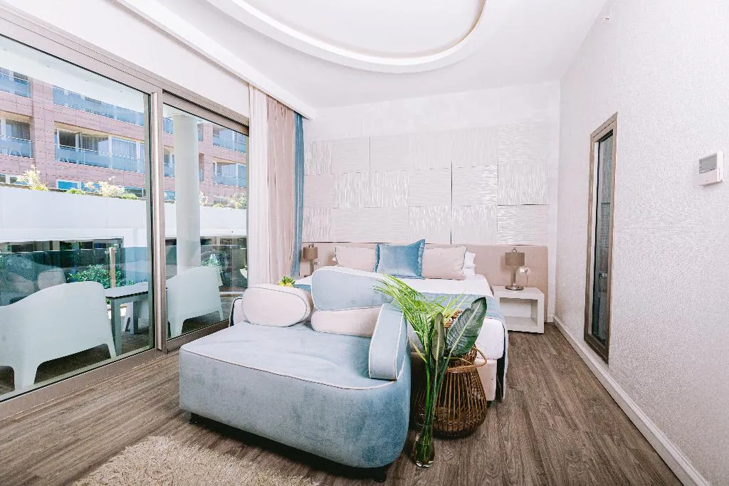 DOUBLE SUPERIOR GARDEN VIEW Room, Ilica Hotel Spa and Wellness Thermal Resor Cesme, Izmir