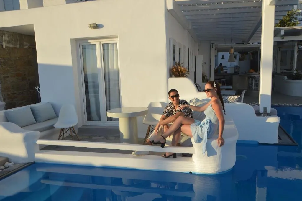 Room, Flaskos Suites, Mykonos