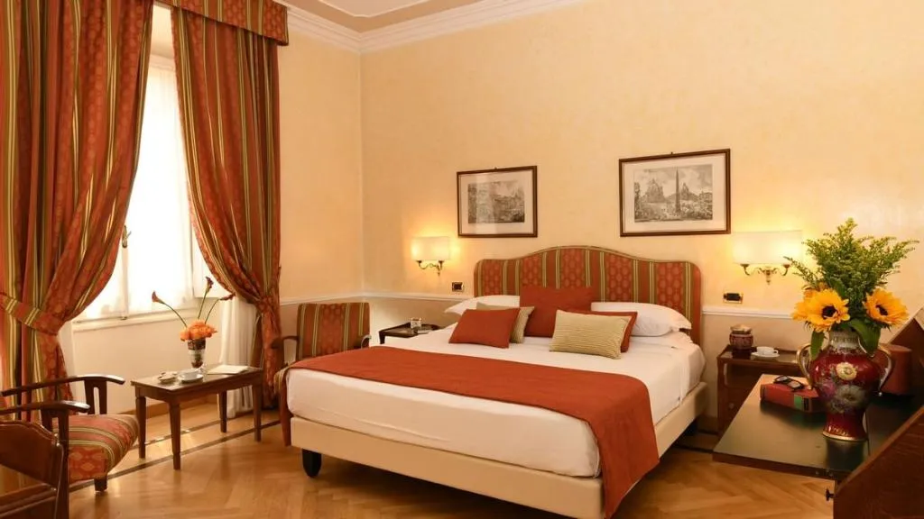 Double or Twin SUPERIOR Room, Bettoja Hotel Massimo d'Azeglio, Rome