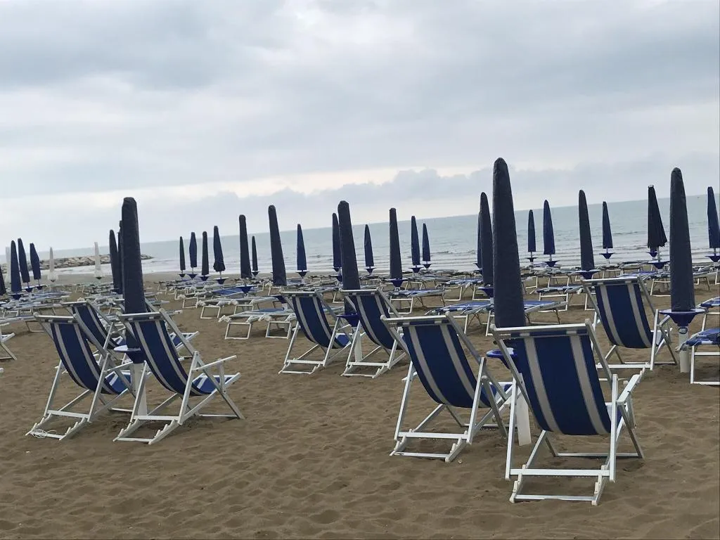 Beach, Park Hotel Ermitage, Venice