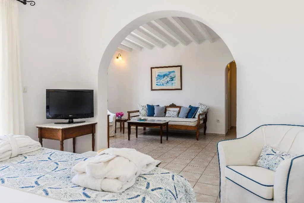 DOUBLE SUPERIOR SEA VIEW Room, Pelican Bay Art, Mykonos
