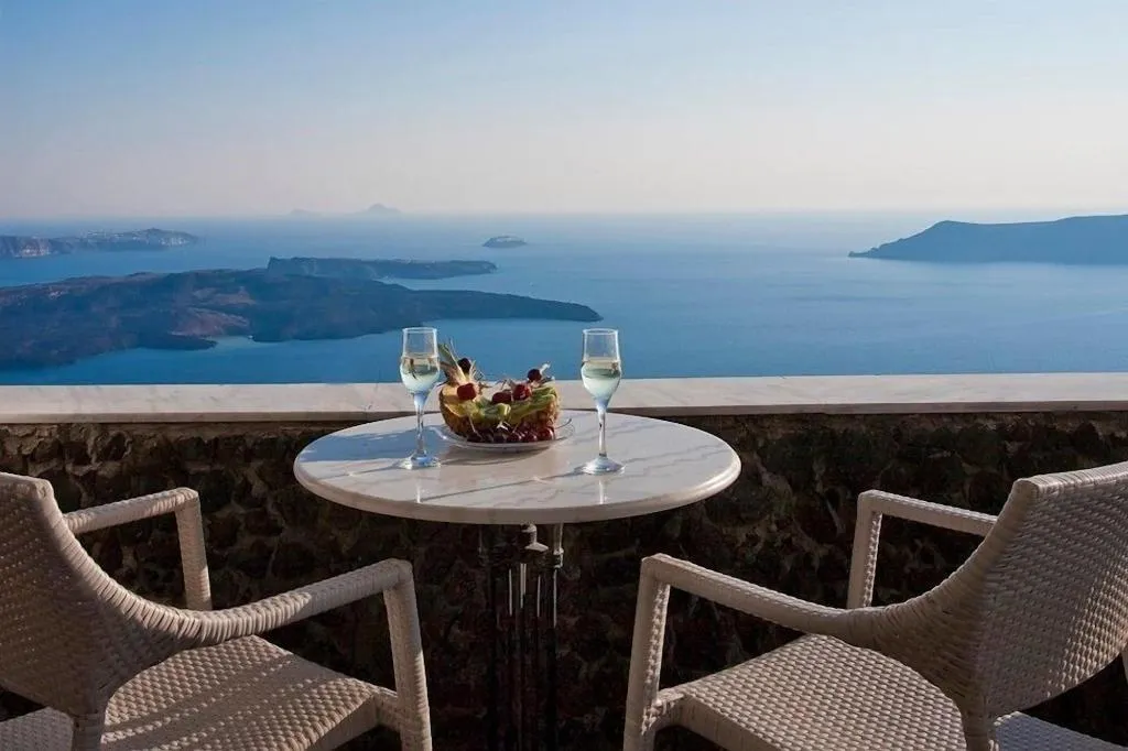General view, Hotel Katerina's Castle, Santorini