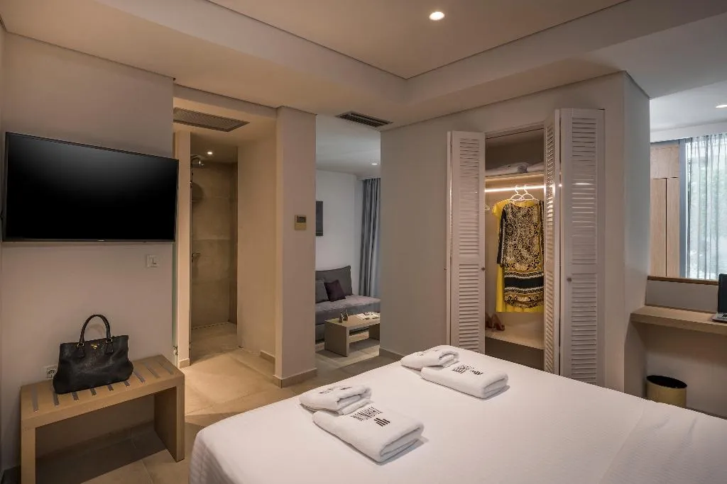 JUNIOR SUITE STANDARD Room, Trianon Luxury apartments and Suites, Crete