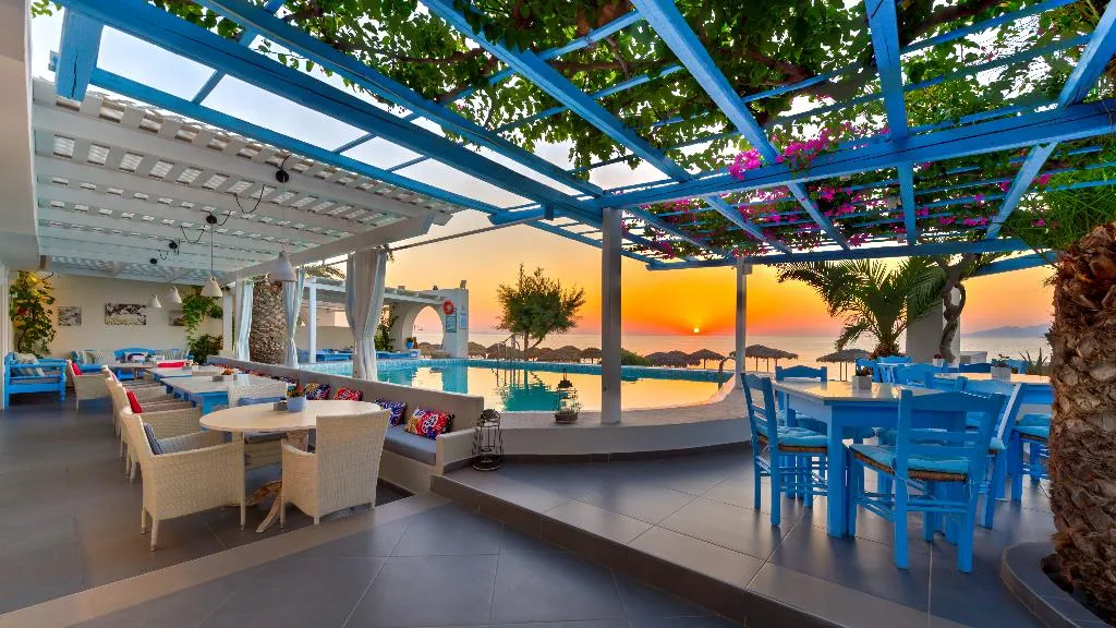 Restaurant, Sigalas Beach Hotel, Santorini