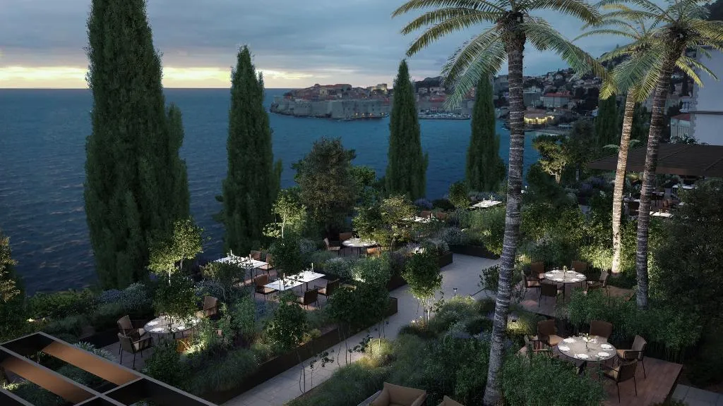 Terrace, Villa Argentina, Dubrovnik