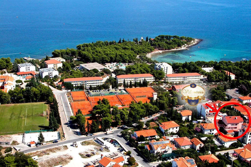 General view, Villa Midea, Split