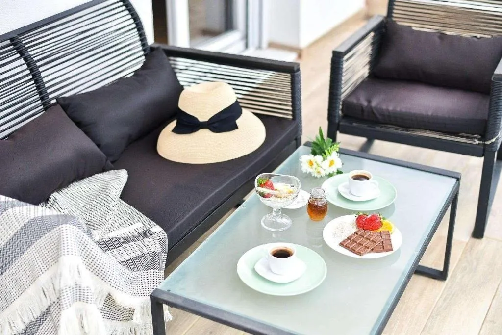 Terrace, Acrotel Porto Brava Luxury Villas, Halkidiki