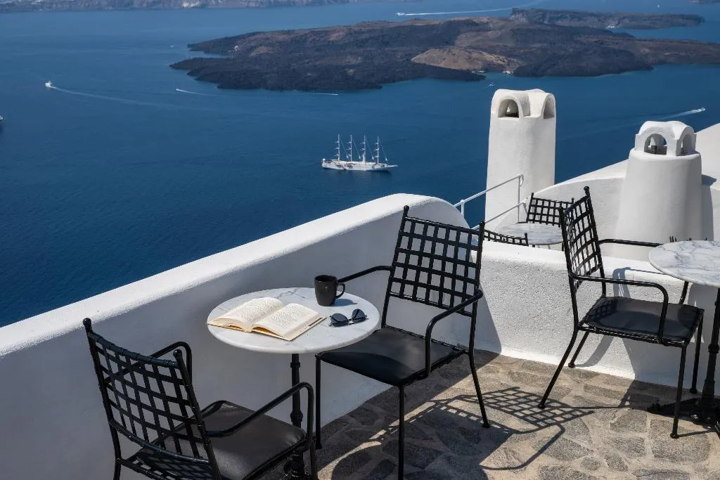 Terrace, Eteoro Suites, Santorini