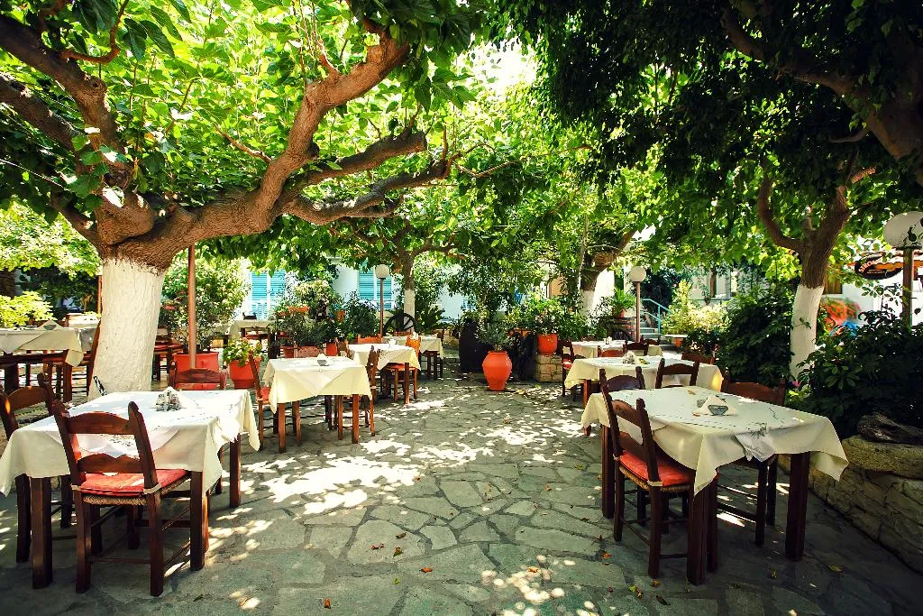 Restaurant, Julia apartments, Crete