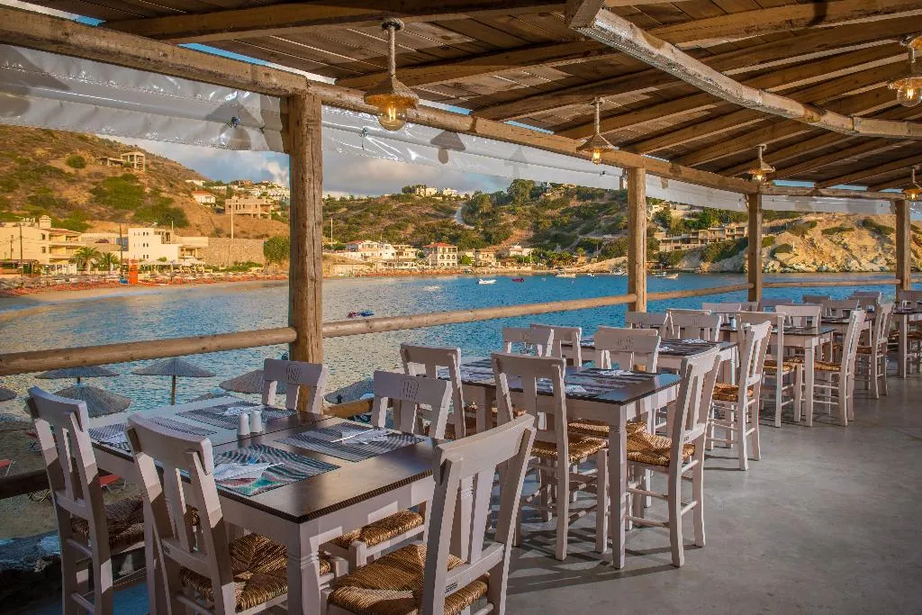 Restaurant, Lygaria Beach Hotel, Crete