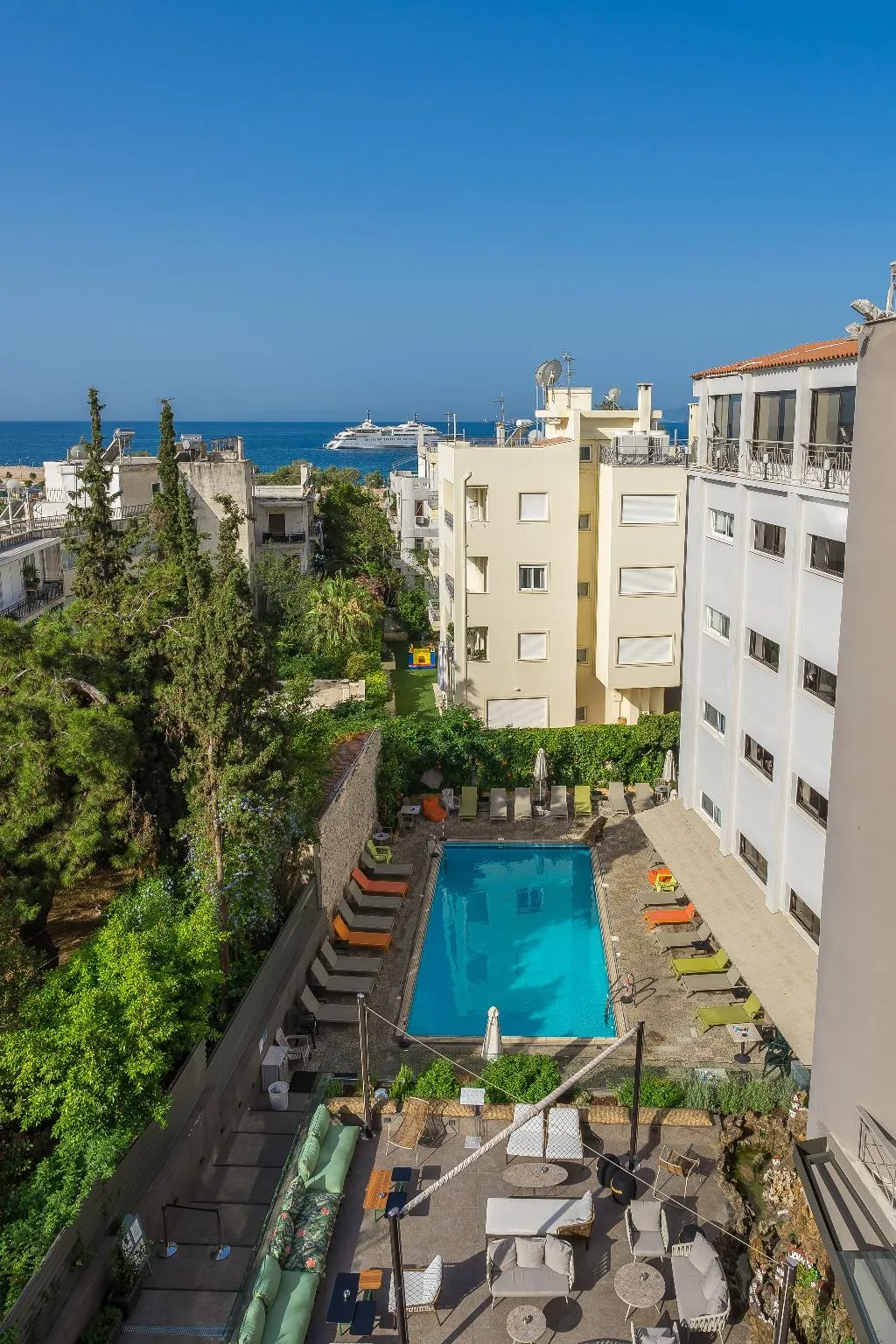 General view, Palmyra Beach, Athens