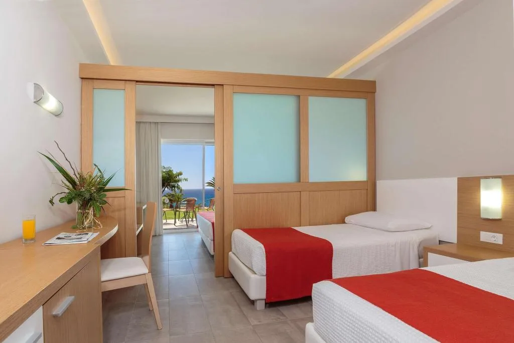 FAMILY ROOM SEA VIEW Room, Rodos Princess Beach Hotel, Rhodes