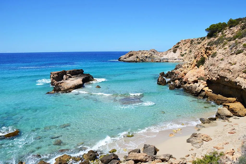 Beach, Vibra Cala Tarida Hotel, Ibiza