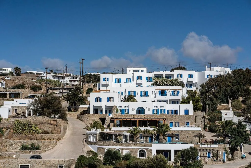 General view, San Antonio Summerland, Mykonos