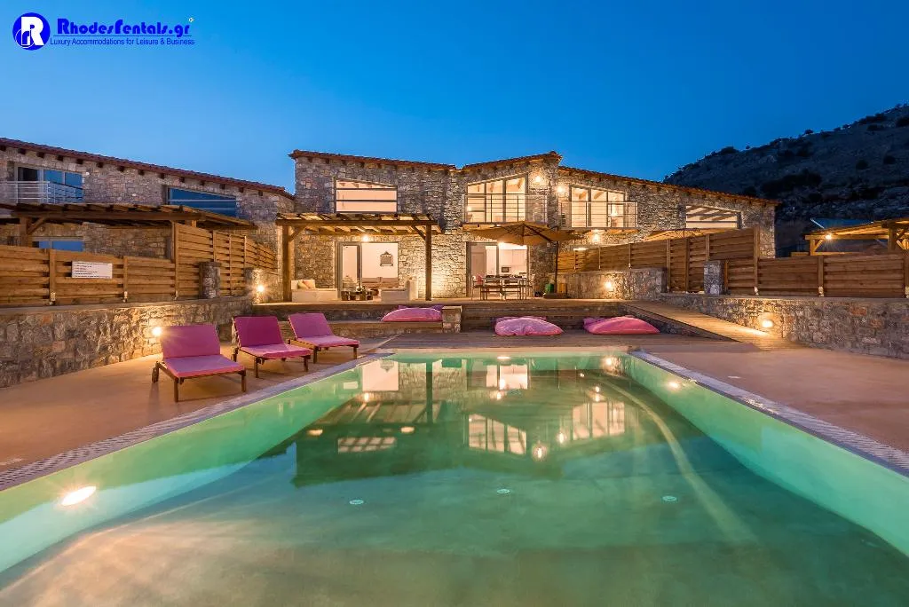 General view, Lindos Seastone Villas, Rhodes
