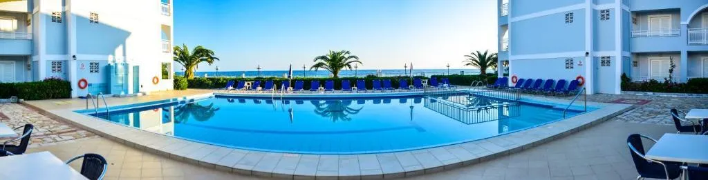 Terrace, Meridien Beach Hotel, Zante