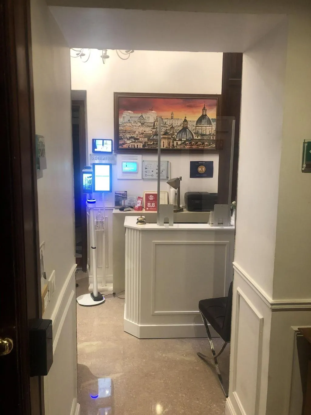 Lobby, Navona Central Suites, Rome