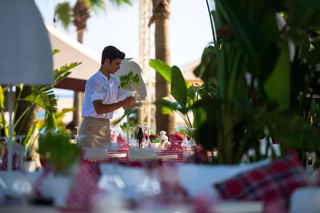 Restaurant, Miramare Beach, Antalya