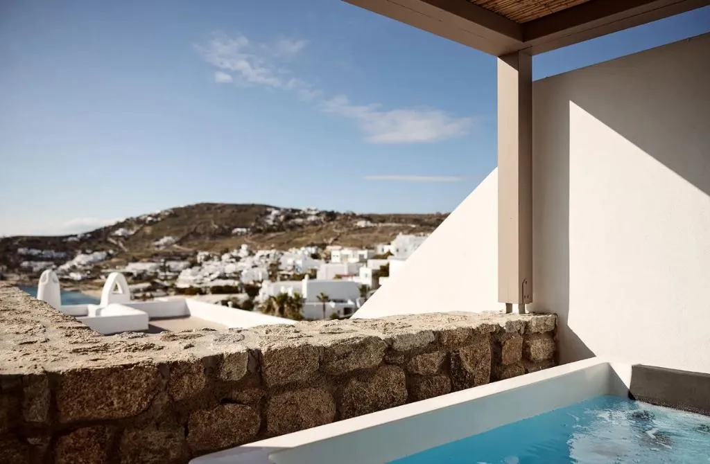 SUITE WITH JACUZZI Room, Amazon Mykonos Resort & Spa, Mykonos
