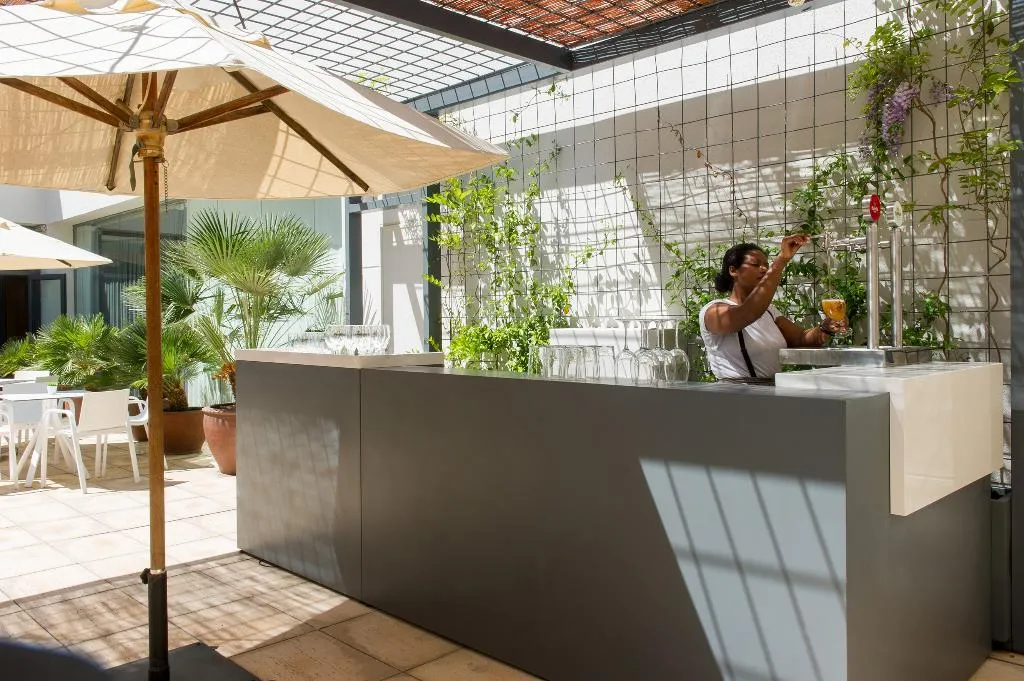 Terrace, Hotel Vilamari, Barcelona