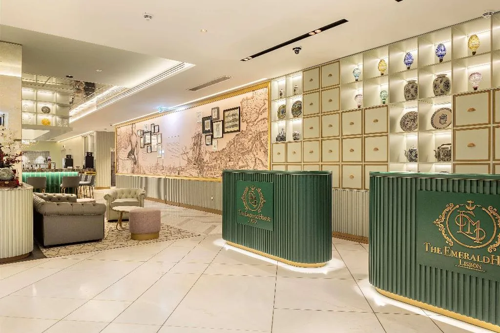 Lobby, The Emerald House Lisbon, Curio Collection by Hilt, Lisbon