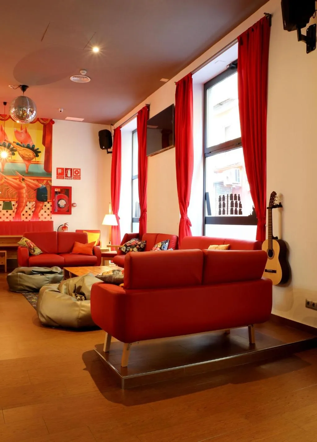 Lobby, Ok Hostel Madrid, Madrid