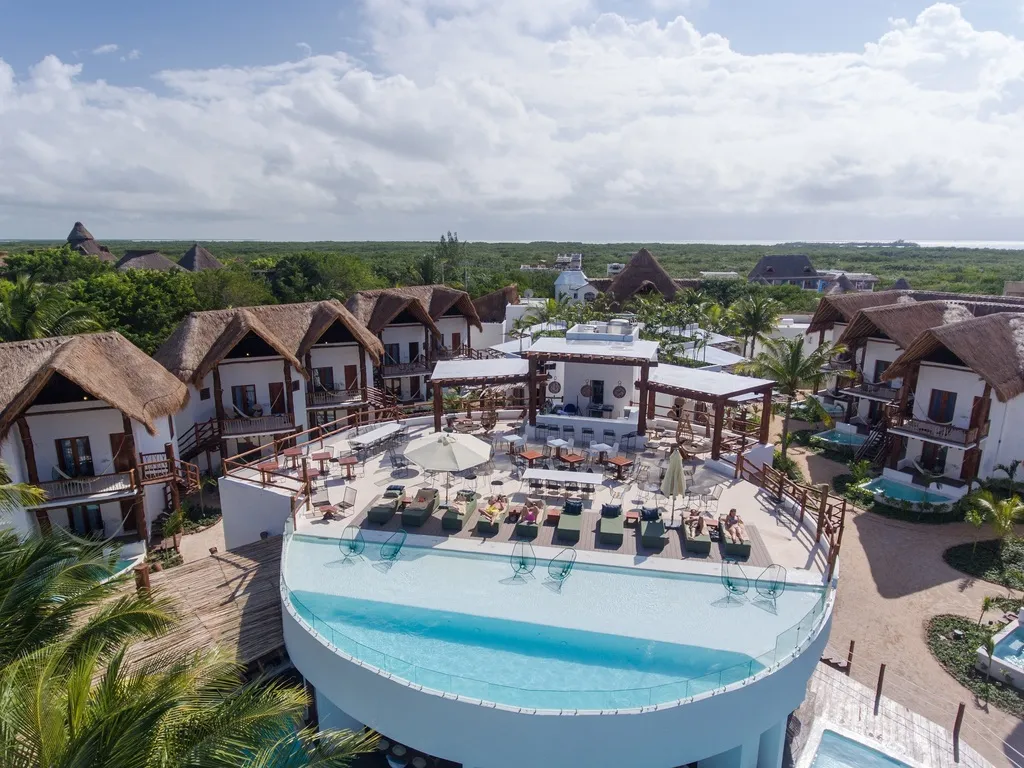 Restaurant, Villas Hm Palapas Del Mar, Cancun Area